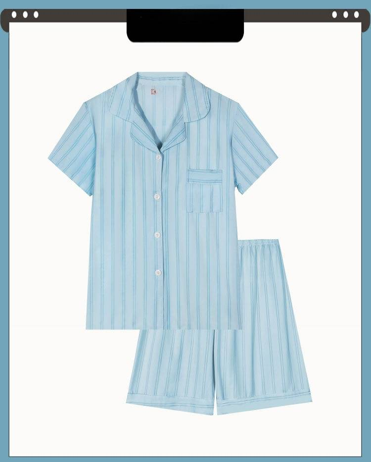 Ensemble de pyjama 2 pièces pour femme, short à carreaux, pyjama d'été pour femme, vêtements de nuit, tenues pour femmes, ensembles de pyjamas_voghion.com