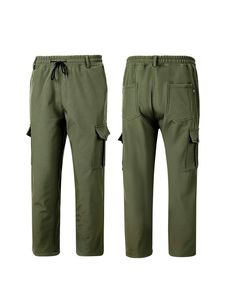 Men's Fleece-lined Waterproof Tactical Jacket - Windproof Softshell Workwear For Outdoor, Riding & Daily Use_voghion.com