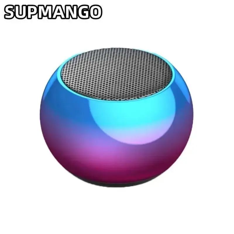 Altoparlante Bluetooth wireless portatile piccolo in acciaio canna di fucile pesante stereo surround subwoofer mini altoparlante Bluetooth per esterni_voghion.com
