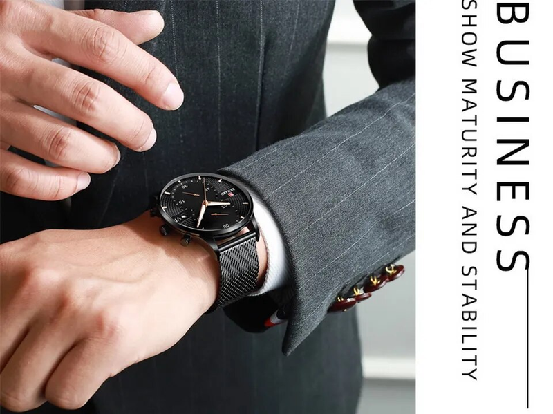 Männeruhren Top Mark Luxus Quartz Auer Fir Sport Waasserdicht Männer Armbanduhr Männer Armbanduhr Montre homme_voghion.com
