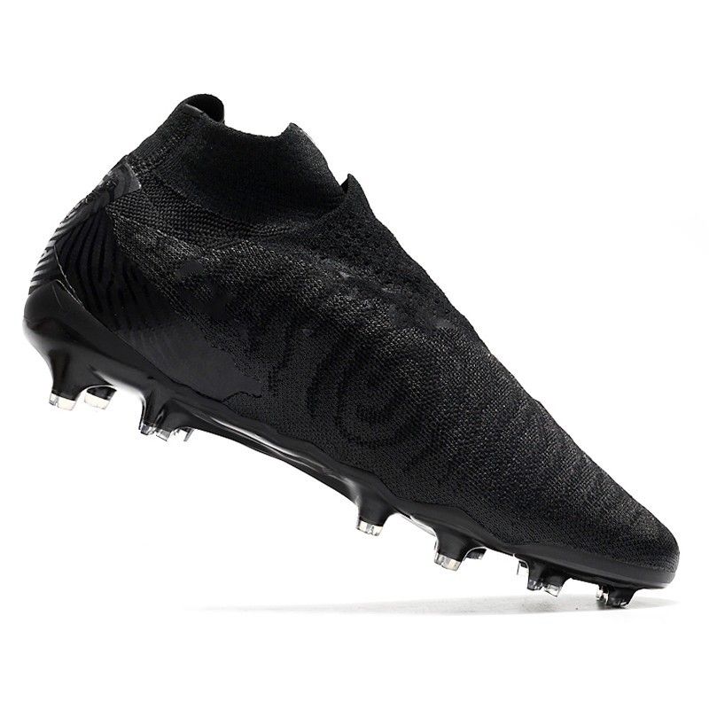 New New Phantom GX High Top Waterproof Fully Knitted Original Electroplated Bottom FG Football Shoes_voghion.com