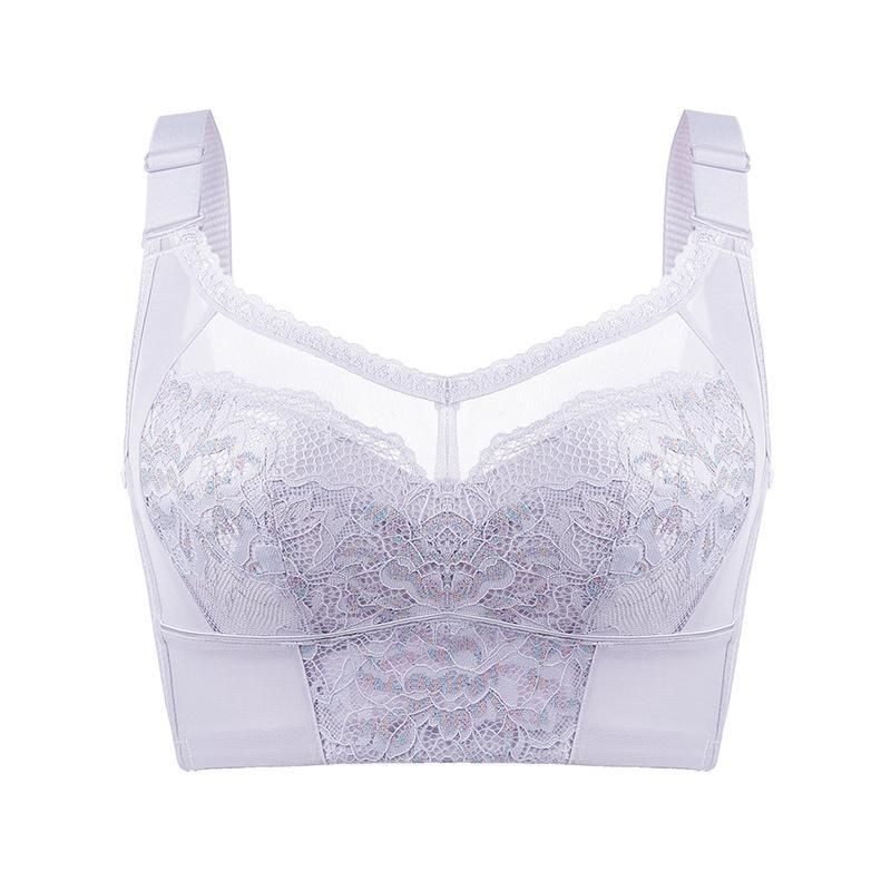Pecho grande ajustado de salón de belleza, ropa interior pequeña, diseño delgado, colección de senos, talla grande, soporte de copa completa, anti_voghion.com