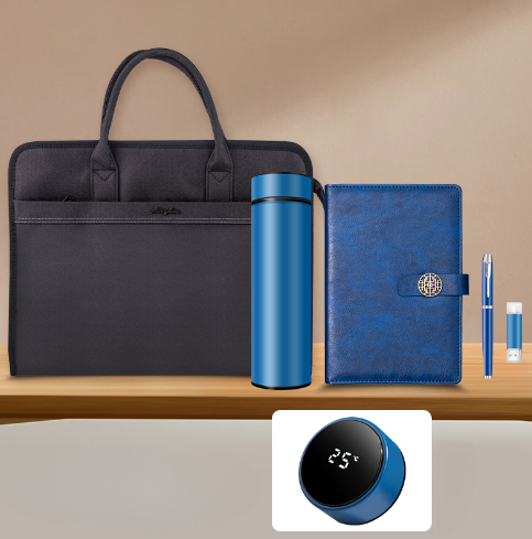Briefcases Business Gift Set Briefcase Thermos Cup Umbrella Company Bank To Send Customers Practical Activities Annual Meeting Souvenirs_voghion.com