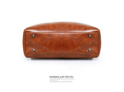 Damentasche Damen Neue Retro Vierteilige Mutter- und Kindertasche Große Kapazität Einzelschulterhandtasche Umhängetasche_voghion.com
