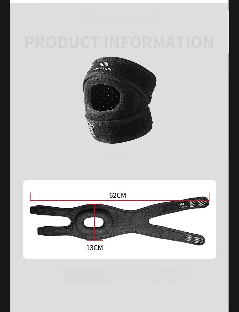 Professional Knee Brace For Men & Women - Breathable Support For Running, Basketball, Volleyball, Squats & Sports Injury Prevention_voghion.com