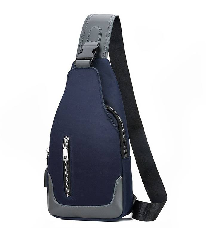 Umhängetasche für Herren mit großem Fassungsvermögen und USB-Ladeanschluss – wasserdichtes Oxford-Gewebe, Design mit mehreren Fächern für Reisen und Arbeit_voghion.com