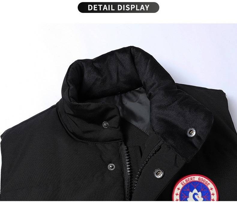 Gilet imbottito coordinato da uomo e da donna - Gilet casual spesso in piumino d'anatra all'80% per l'inverno, tutti i giorni e per attività all'aperto leggere_voghion.com