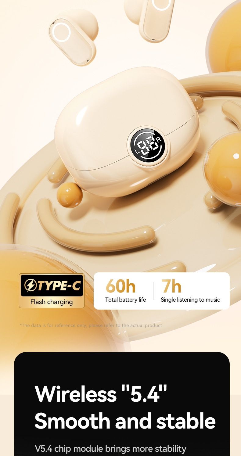 NeoGear Cross-Border Smart Small Bluetooth Earphoes Wireless Semi-I-Ear Biaural Private Model Factory Wholesale AI_voghion.com