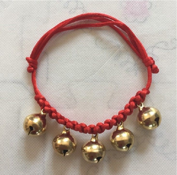 Gewebt mit kleinen Halskettenzubehör Hunde- und Katzenhalsband mit Glocken_voghion.com
