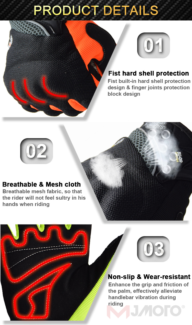 Summr Motorcycl Mn Womn Motocross Racing Glovs Suomy Full Fingr Protctiv Sports Guants Moto Drivr Driving_voghion.com