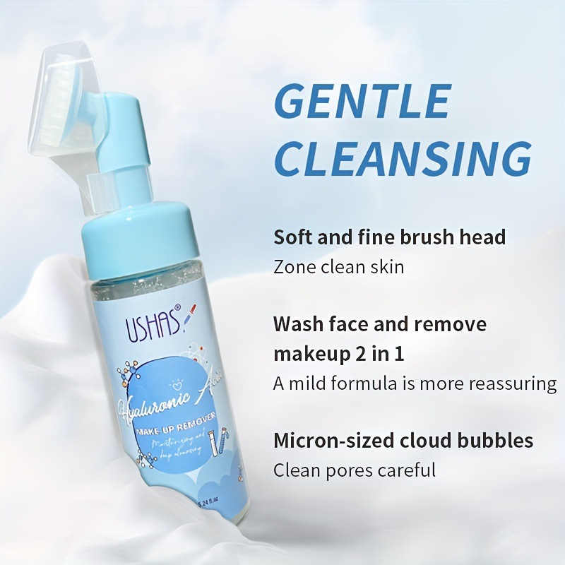 USHAS Heißer Verkauf Reinigung Und Blase Flüssige Reinigung Reinigung Mousse Gesichts Make-Up Entfernen Weichmacher_voghion.com