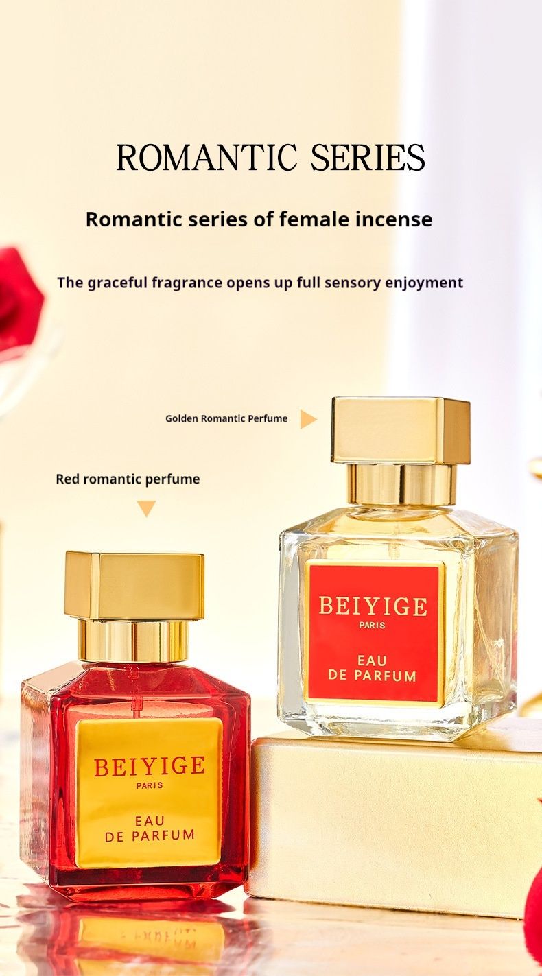 Nuovo profumo caldo profumo romantico transfrontaliero profumo da donna oro rosso profumo rosa ebano chenxiang profumo duraturo_voghion.com