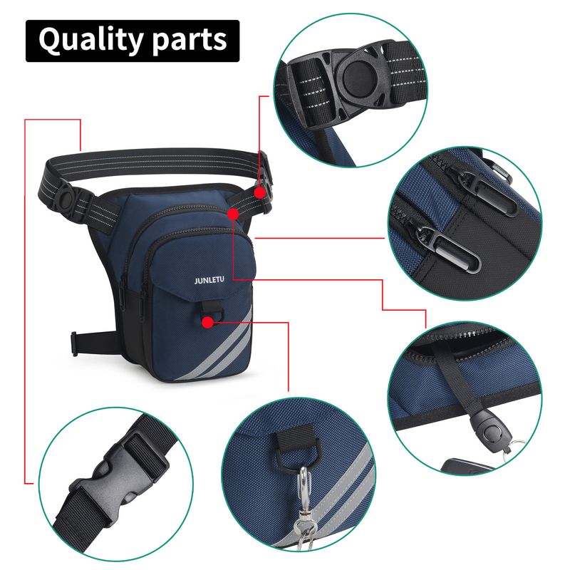 Nei Männer Këscht Bag Crossbody Multifunktionnelle Motorrad Been Bag, waasserdicht a grouss Kapazitéit_voghion.com