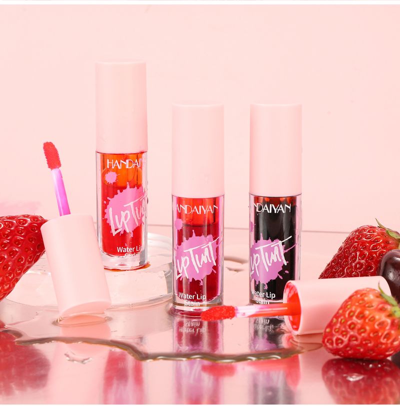 HANDAIYAN 6-Color Lip Stain Liquid Lipstick Set - Long - Lasting & Moisturizing, Non - Stick Cup, Makeup Best - Seller, For Hydrating Lip Glaze Look_voghion.com