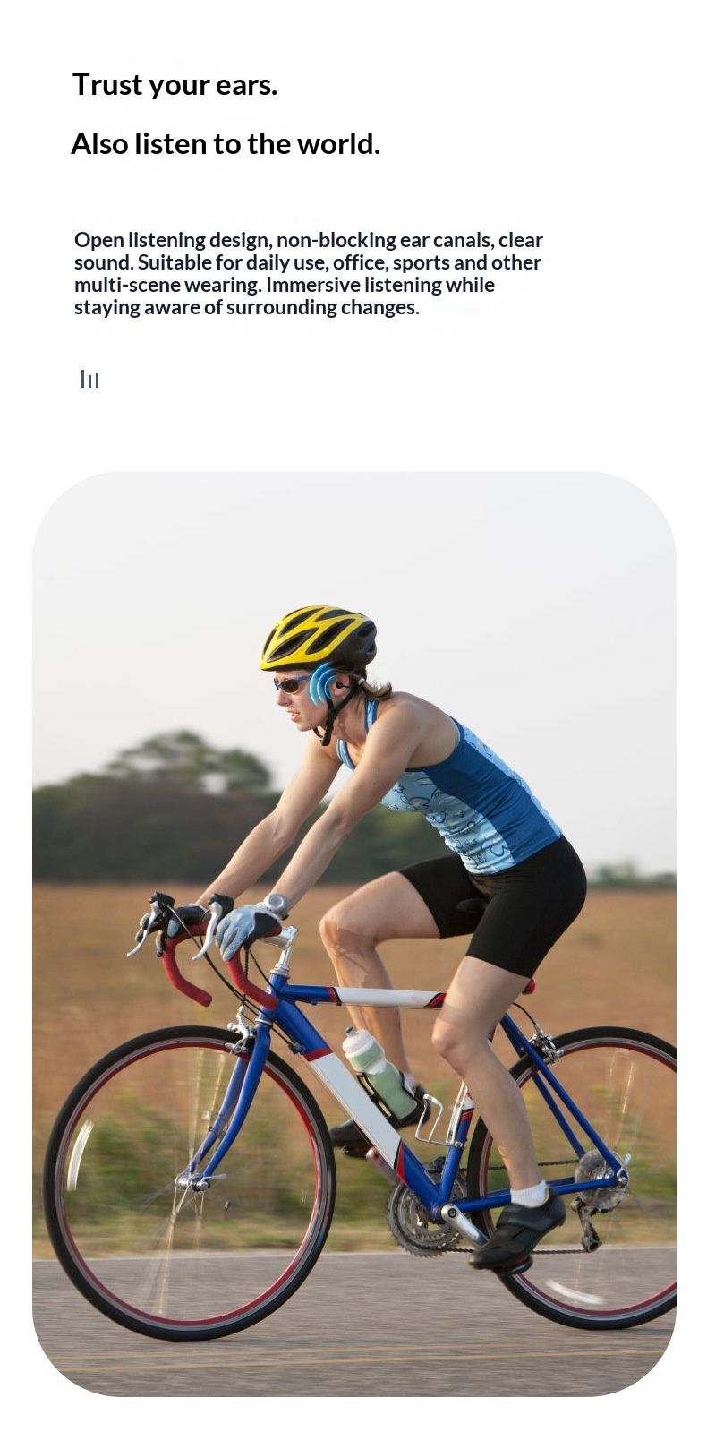 NeoGear AI Translation G126 Earphones Non-In-Ear Long Battery Life Gaming Sports Q72 Q71 Ear Clip Bluetooth 5.4_voghion.com