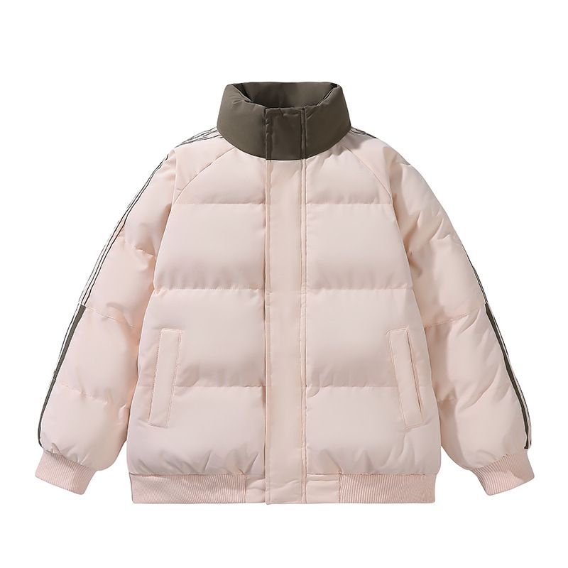 New Down Cotton For Men, Winter Loose Fit, Plus Size, Thickened, Warm, Casual Hooded Puffer Jacket Coat_voghion.com