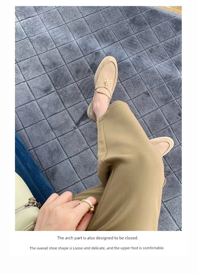Bean Bag Tassel Lock Flats Makkelijkst Voor Match Kasjmier Loafers_voghion.com