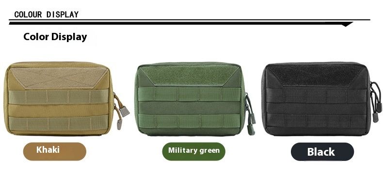 MOLLE Kombinatioun Kleng Outdoor Multifunktionell Brigade Vëlofueren Wanderen a Biergbesteigung Taktesch Medizinesch Tailletasch_voghion.com