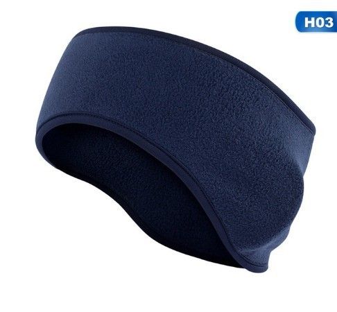 Fascia elastica in pile unisex invernale, scaldaorecchie, copricapo sportivo_voghion.com