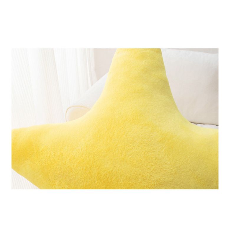 Plüsch Fünfzackigen Stern Plüsch Sofa Kissen Boden Matte Bay Fenster Sitzkissen_voghion.com
