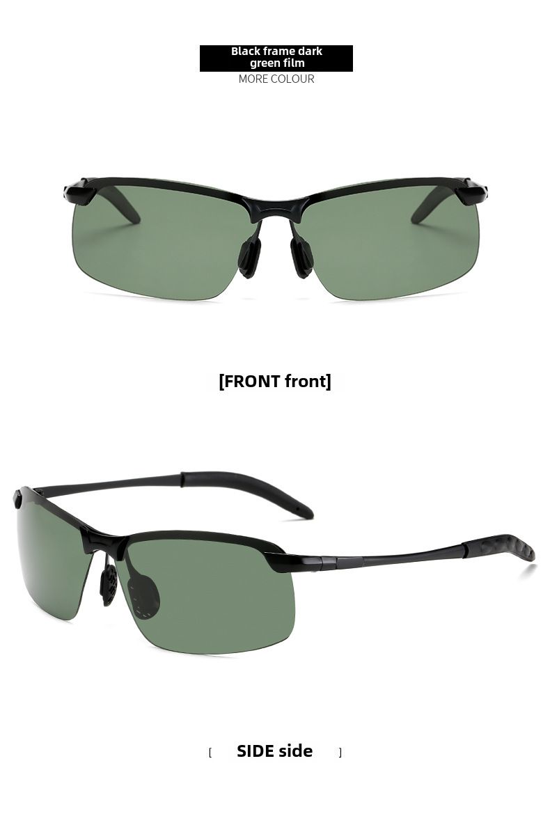2021 neue intelligente polarisierte Sonnenbrille mit Farbwechsel 3043 für Herren, Tag- und Nachtsicht-Sonnenbrille mit doppeltem Verwendungszweck zum Autofahren und Angeln_voghion.com