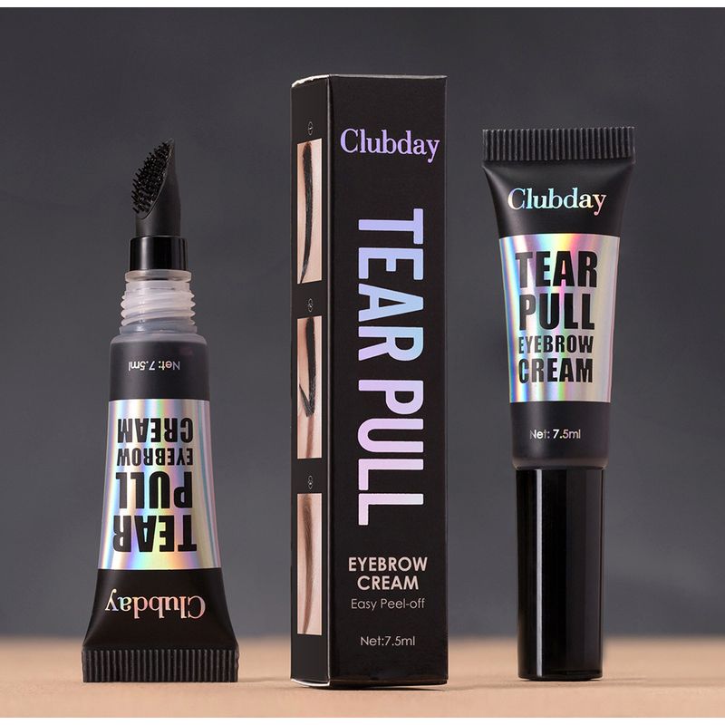 Koparılabilir Jel Soyulabilir Kaş Kremi Büyük Fırça Başlığı Kolayca Soyulabilir 4 Renk Mevcuttur_voghion.com