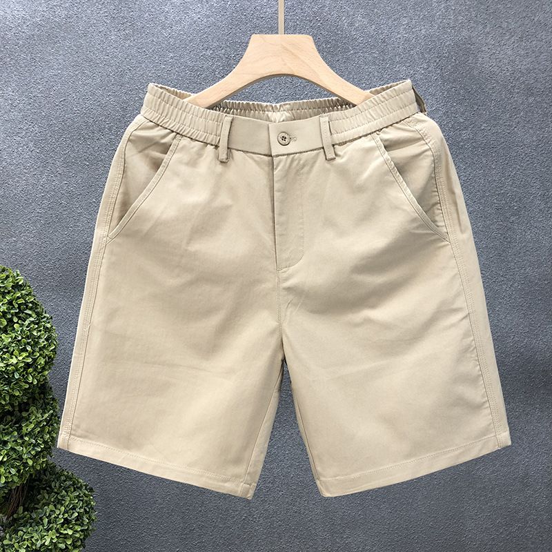 Herrenbekleidung Shorts Herren Sommer Fünf-Punkt-Hose Hose Trendy Sommer Casual Dünne 5-Punkt-Strandhose Mittellange Hose Trendy_voghion.com