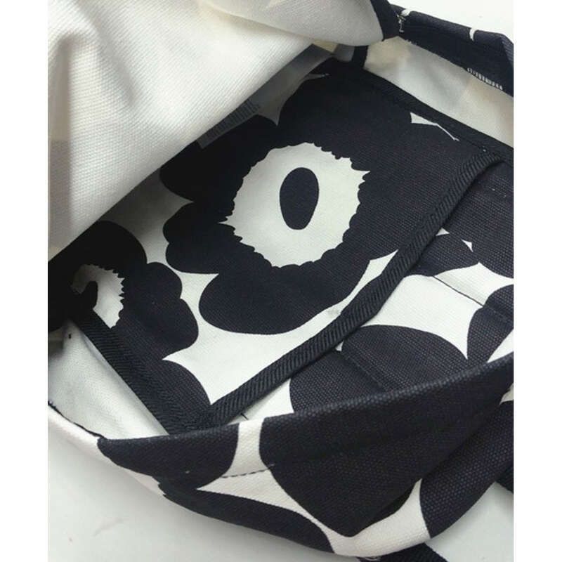Zaino leggero in tela di cotone alla moda con fiori colorblock non posizionati, per il tempo libero, Cento e uno_voghion.com