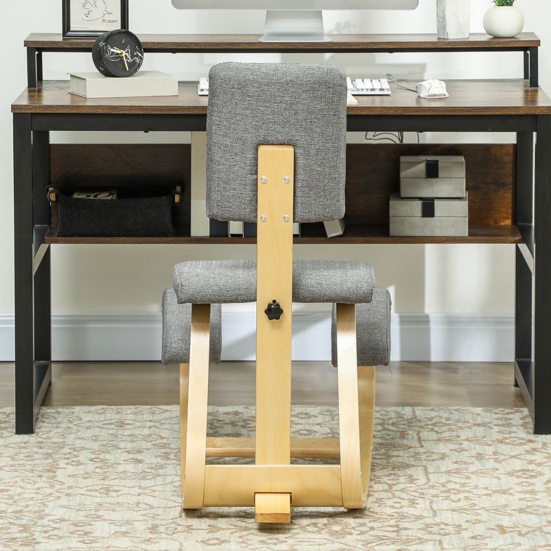 Kniestuhl ergonomico per la salute e la meditazione, grigio_voghion.com