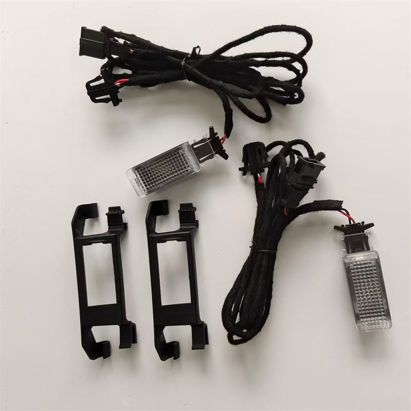 Auto LED Fußraum Licht Fuß Lichter Kabel Kabelbaum Für VW PASSAT B8 CC Golf 7 7,5 Jetta Tiguan 2 Sitz Skoda_voghion.com