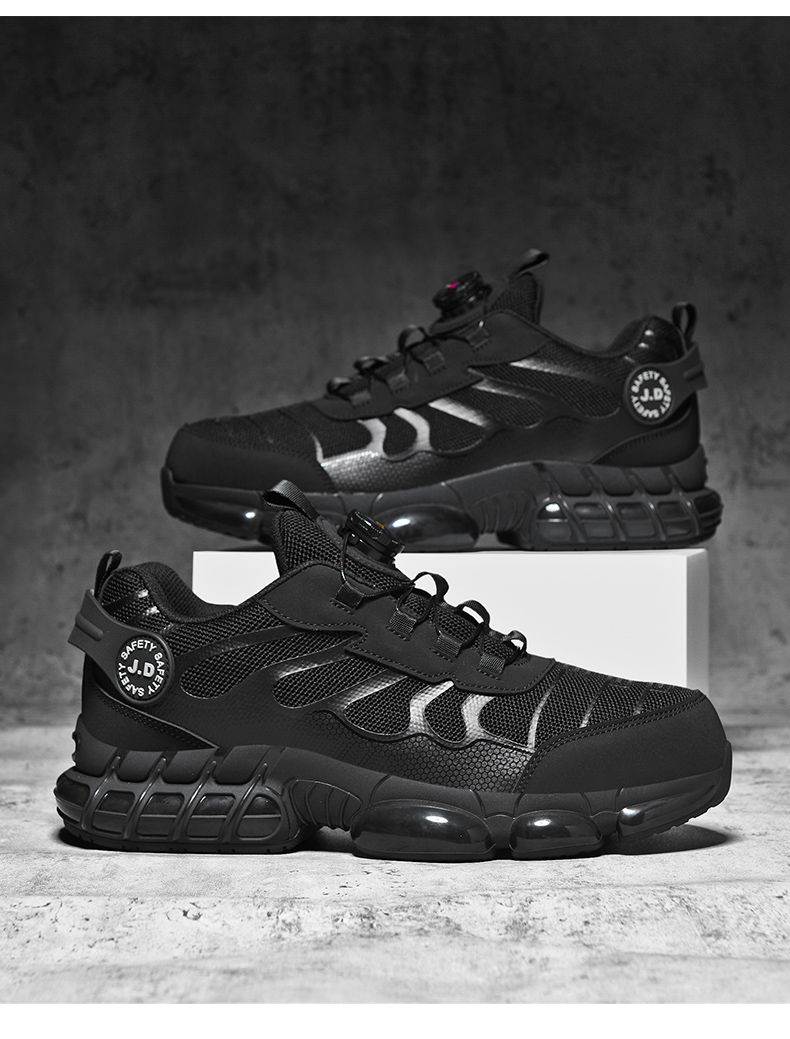 Scarpe con punta in acciaio LARNMERN per uomo e donna, comode scarpe da ginnastica di sicurezza leggere e comode, scarpe da lavoro da tennis colorate_voghion.com
