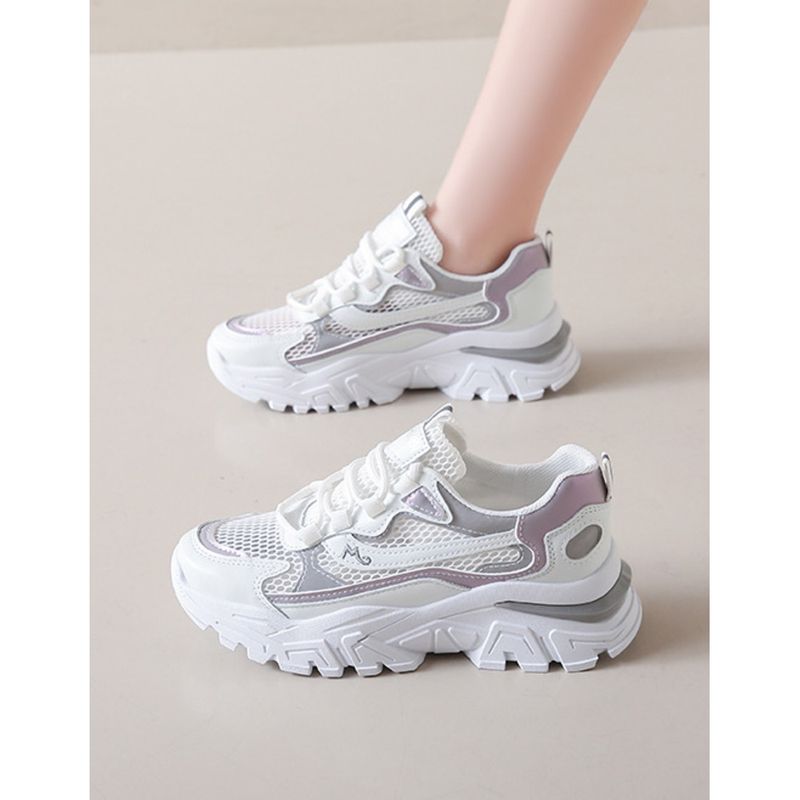2024 Frühling und Herbst Neue Net Running Ins Damen Studentinnen Casual Sports Fashion Schuhe Tide_voghion.com