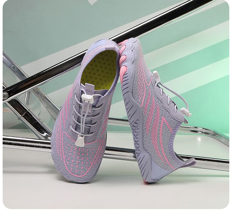 Scarpe da acqua traspiranti per uomo e donna - Scarpe da acqua leggere e ad asciugatura rapida per spiaggia, nuoto, escursionismo, trail running con comoda suola in gomma_voghion.com