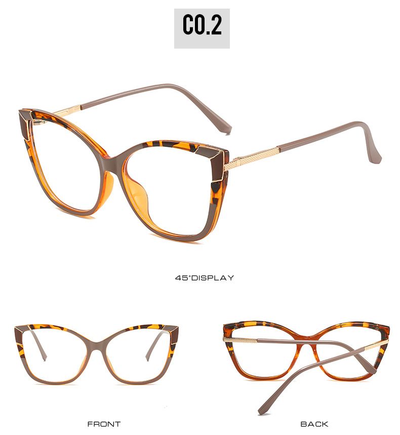 Ochelari de soare la modă din metal, personalizați, cu ramă anti-albăstruie TR90, oglindă plată, noi, 2023_voghion.com