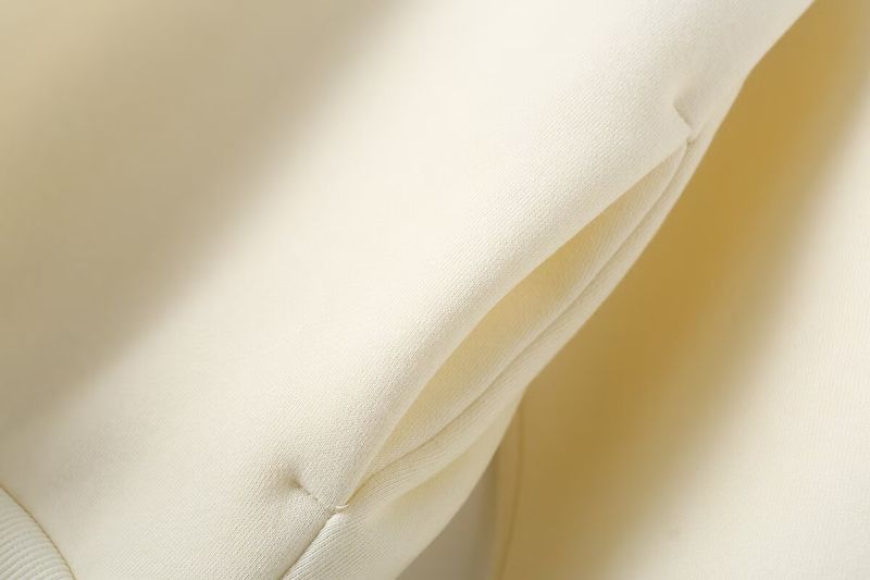 Damenbekleidung Herbst Mehrfarbig All Match Kapuzenpullover Langarm Sweatshirt Weites Bein Freizeithose_voghion.com