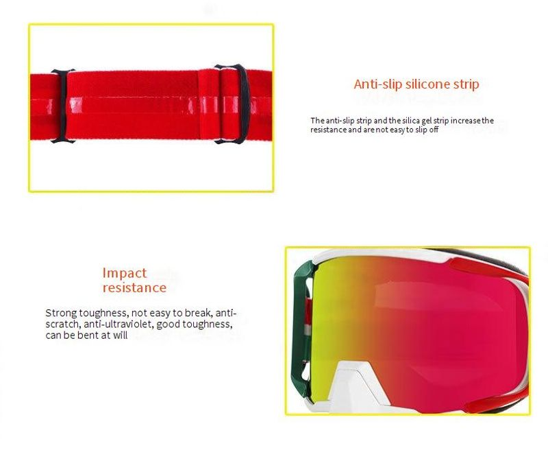 Nieuwe Harley rijden Cross-country bril Helmbril Ski zand motormasker_voghion.com