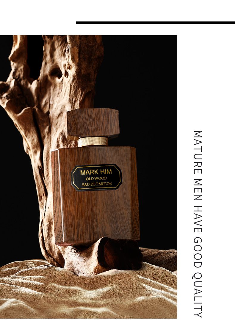 Men's Light Scented Ebony, Agarwood, Wooden Fragrance, Cologne Perfume Long Lasting Perfume_voghion.com