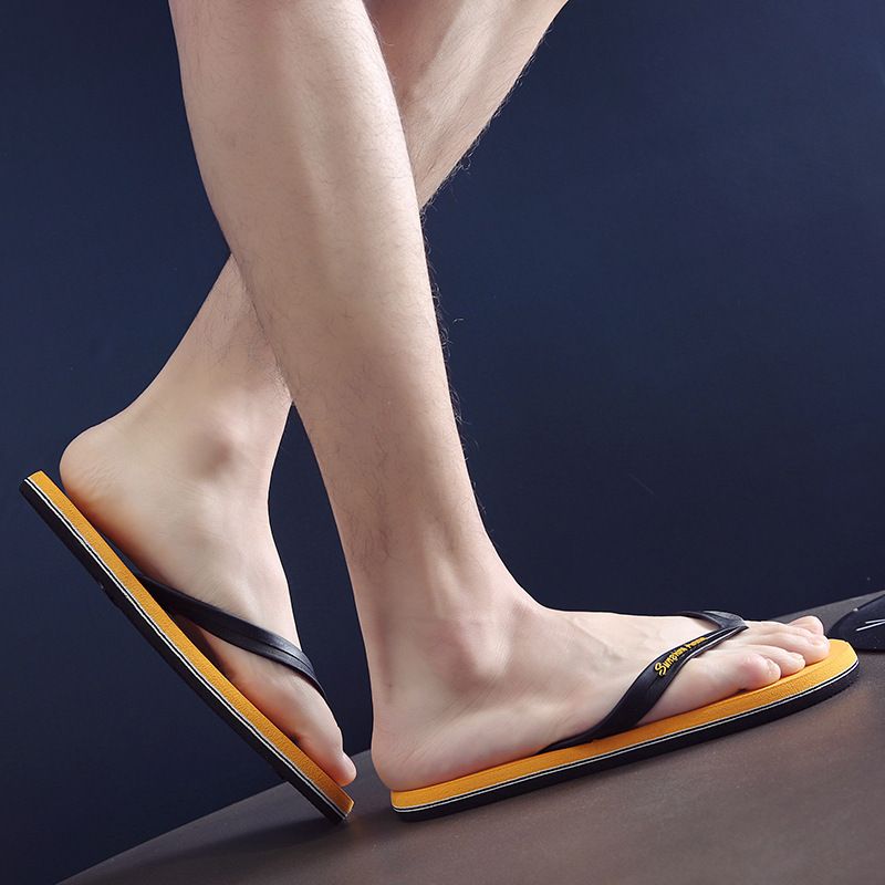 Neue Sommer-Flops für Herren mit Outdoor-Freizeit, rutschfesten Füßen, Strand-Flip-Flops, Clip-On-Toe-Schuhen, coolen Hausschuhen_voghion.com