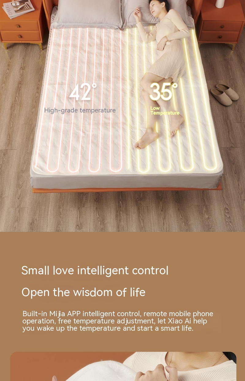 Xiaomi Youpin Yipin – literie Double, couverture électrique domestique, dortoir simple, magasin phare, nouvelle collection 2023_voghion.com