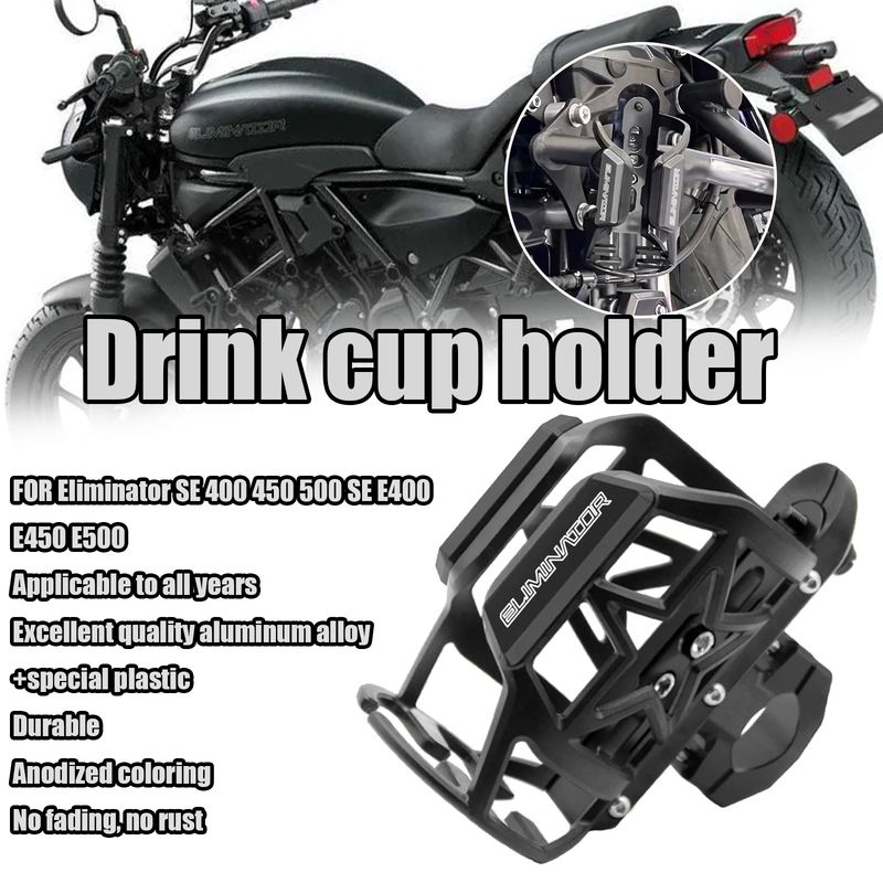 FOR Eliminator SE 400 450 500 SE E400 E450 E500 Bracket Accessories Beverage Bottle Holder Beverage Cup Holder_voghion.com