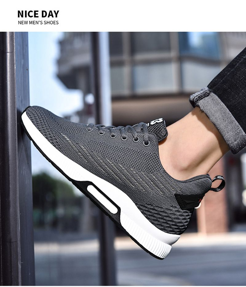 Nuovo interno 6cm uomo sport tempo libero aumento 8cm scarpe in rete traspirante 46 codice grande codice_voghion.com