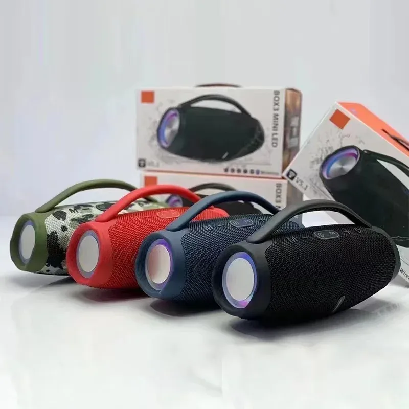 100 W visoko zmogljiv Bluetooth zunanji prenosni vodoodporen RGB barvni svetlobni brezžični globokotonec 360-stopinjski stereo prostorski TWS zvočnik_voghion.com