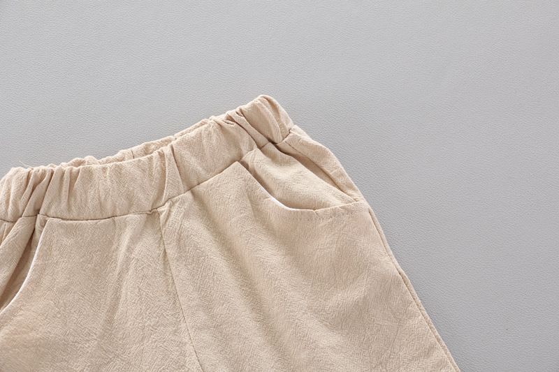 Mutter & Kinder Junge Baby Kurzarm Anzug Kinder Sommer Personalisierte Hemd Shorts Zwei Stück Anzug_voghion.com