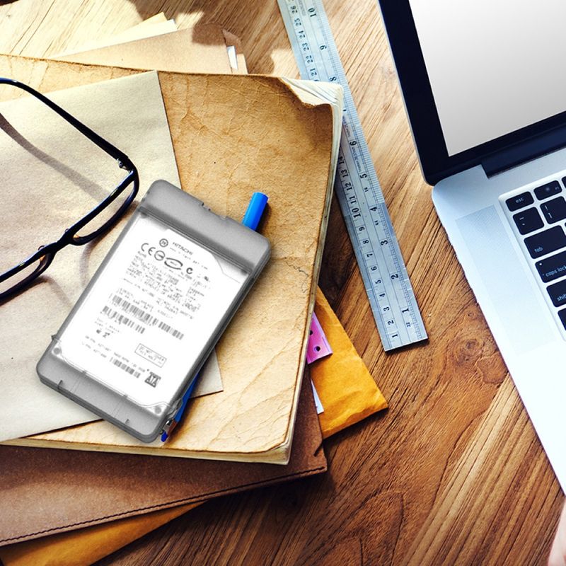 USB 3.0 SATA III Sabit Disk Muhafazaları 2,5 İnç HDD SSD için Kılıf Kapağını Koruyun_voghion.com