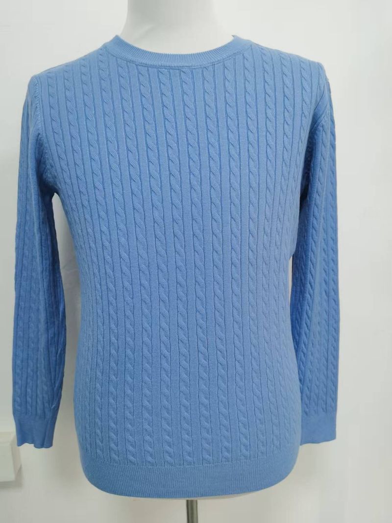 Twisted für Männer mittleren Alters, Herren-Strickpullover mit Rundhalsausschnitt, schmaler Passform, lange Ärmel, lässig, vielseitig_voghion.com
