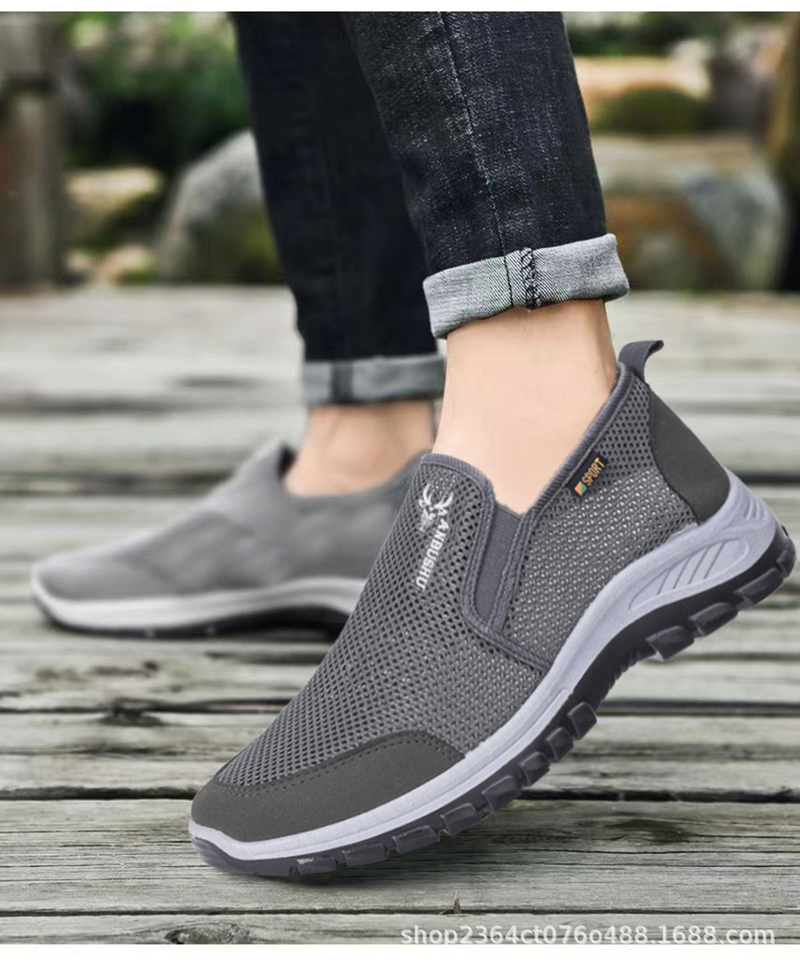 Herren-Sneaker aus Segeltuch mit breiterer Passform und legerer Passform. Deck- und Urlaubsschuhe_voghion.com