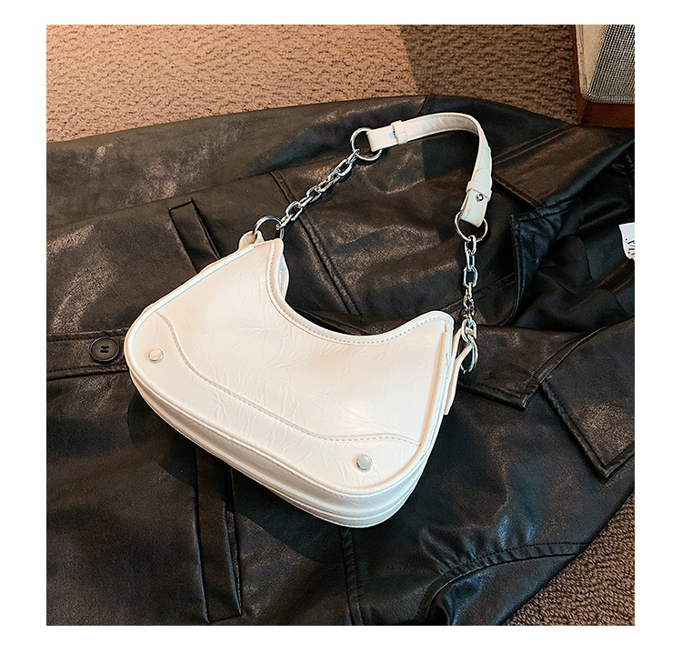Niche haut de gamme chaîne aisselle sac pour femmes 2023 été nouveau Style Simple polyvalent sac à bandoulière une pièce livraison directe_voghion.com