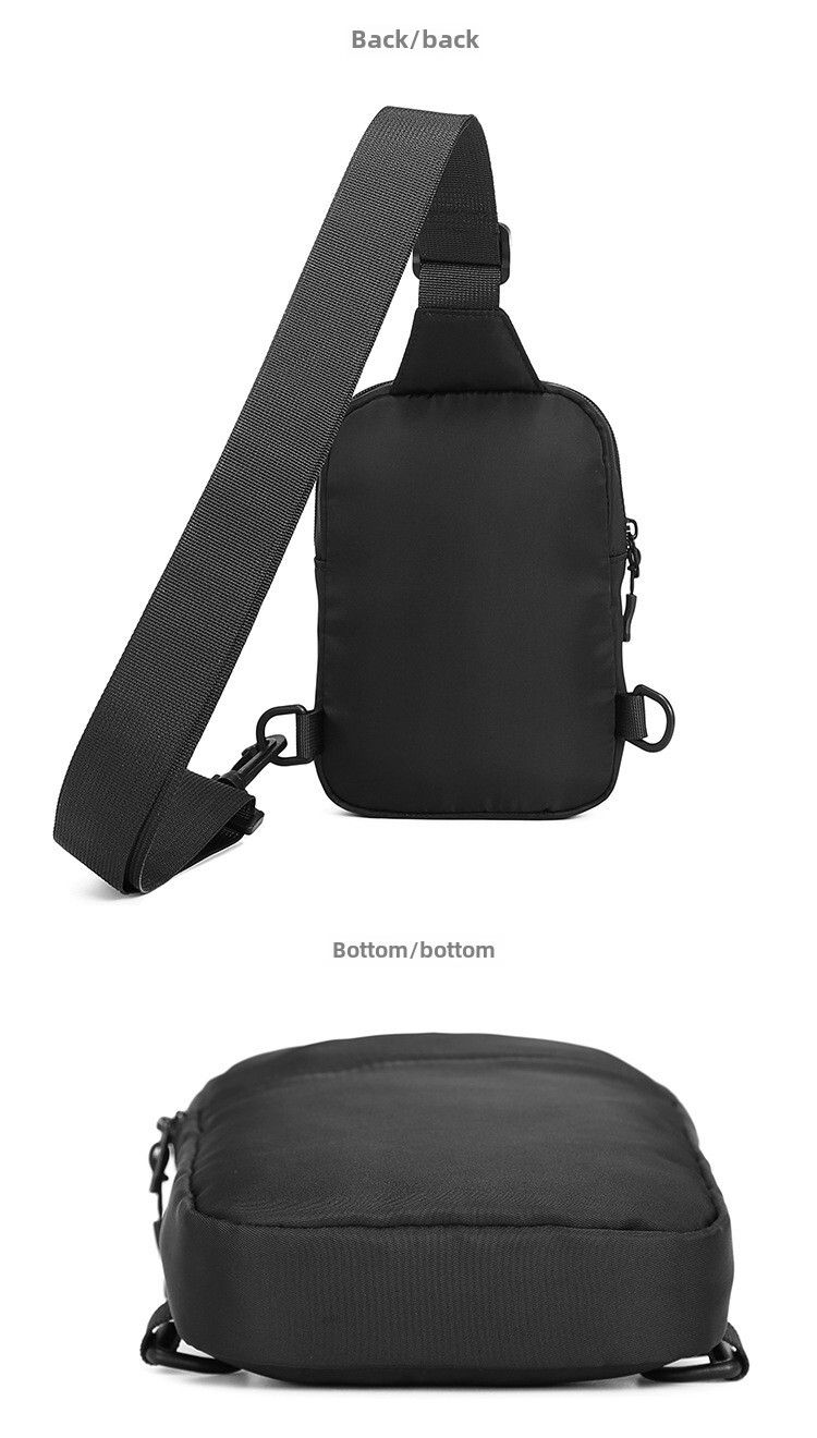 „Crossbody“ krepšys Vyriškas naujas krūtinės krepšys._voghion.com