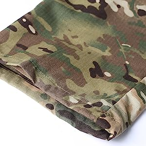 Taktisk jakke og bukser for menn, kamuflasje, jaktuniform, ACU-uniform, 2-delers sett, klesdrakt_voghion.com