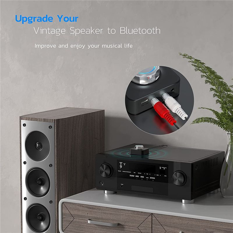 Bluetooth 5.0 prijemnik 3D stereo TF kartica RCA 3,5 mm AUX priključak bežični adapter za zvučnik pojačalo automobilski audio odašiljač automatsko uključivanje_voghion.com